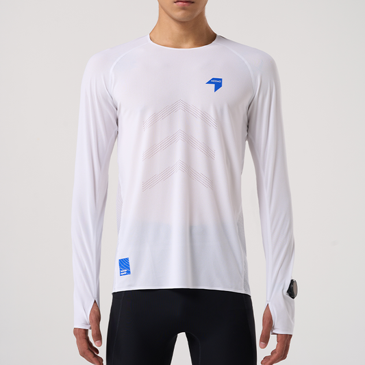 Men's Qiflow Ventilated Running Long Sleeve