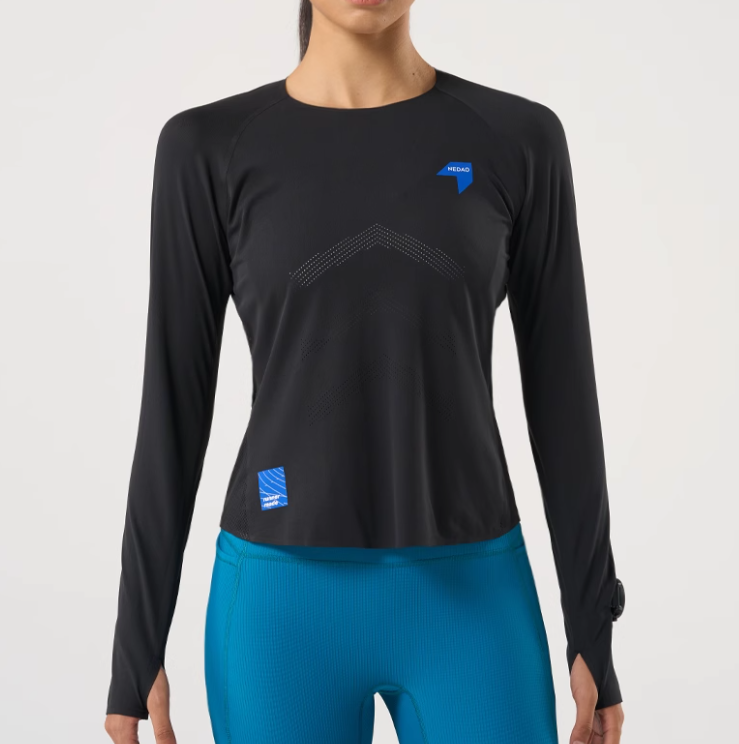 Women's Qiflow Ventilated Running Long Sleeve