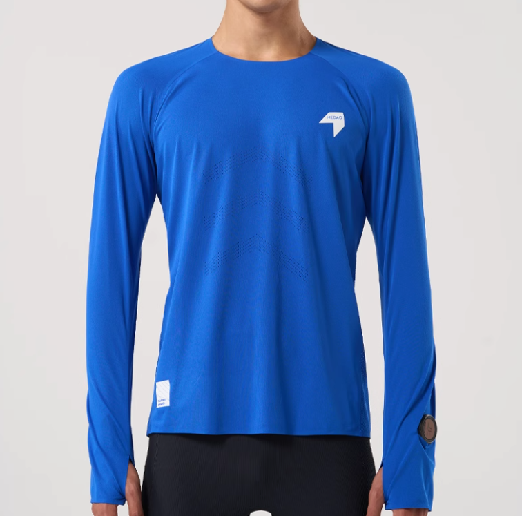 Men's Qiflow Ventilated Running Long Sleeve